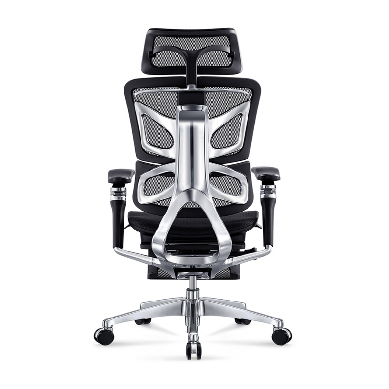 High-End Ergonomic Office Chair Contemporary Design 7D Armrest Adjustable High Back Mesh Chair